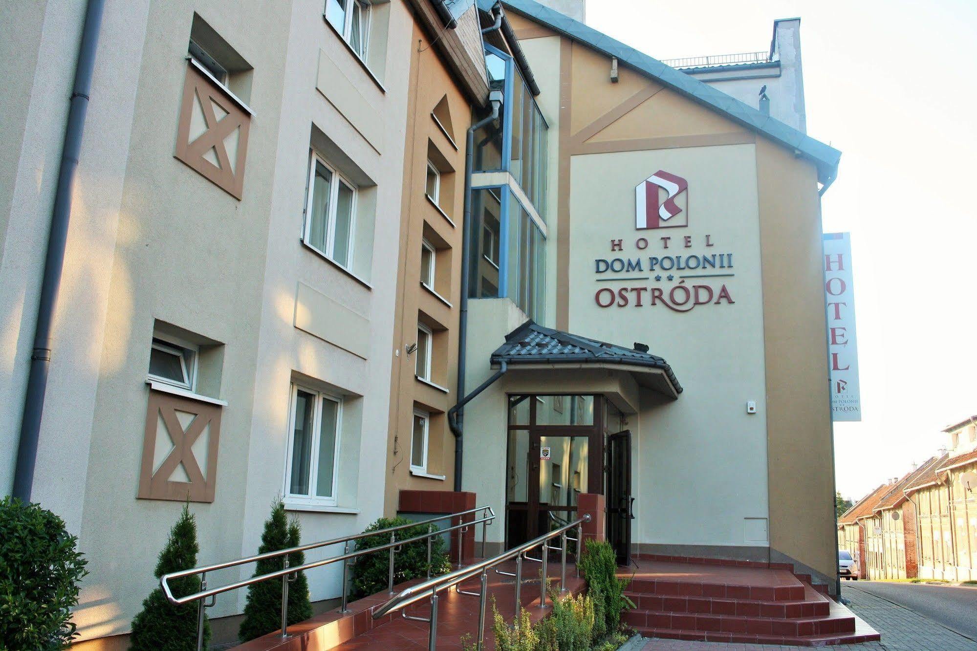 Hotel Dom Polonii Ostroda Exterior photo